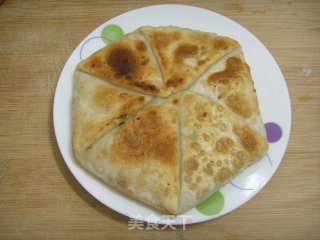 香煎牛肉馅饼的做法步骤：2