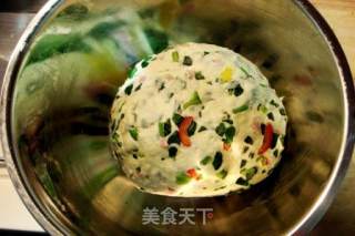 菠菜培根起司面包的做法步骤：3