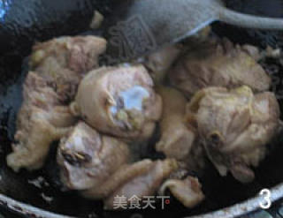 炒鸡腿的做法步骤：3
