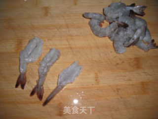 微波炉彩椒蒜香虾的做法步骤：8