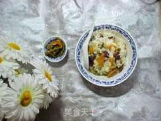 腊肉豌豆土豆饭的做法步骤：3