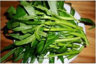 蒜椒泥空心菜的做法步骤：3