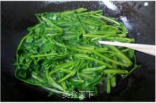 蒜椒泥空心菜的做法步骤：3