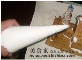 09圣诞姜饼小屋的做法步骤：5