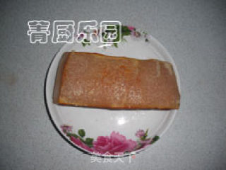 韩国泡菜秘制五花肉卷的做法步骤：7