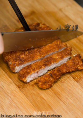 日式猪排盖饭的做法步骤：2