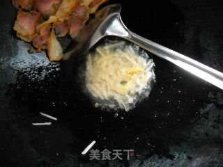 翡翠腊肉的做法步骤：2