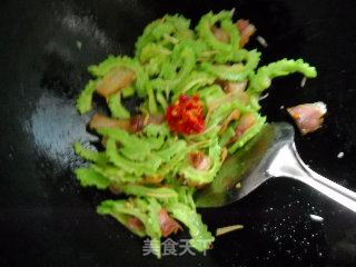 翡翠腊肉的做法步骤：2