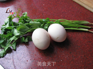 最简单的汤——香菜鸡蛋汤的做法步骤：3