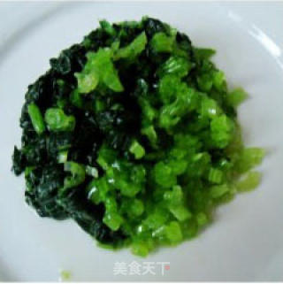 菠菜鸡蛋饼的做法步骤：4