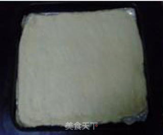 芝麻肉松面包卷的做法步骤：3