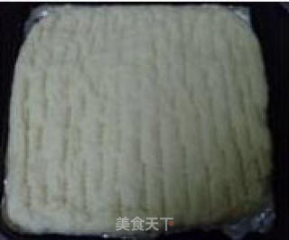 芝麻肉松面包卷的做法步骤：3