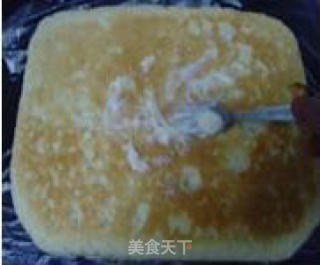芝麻肉松面包卷的做法步骤：3