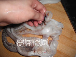 生滚鲜鱿鱼粥的做法步骤：6