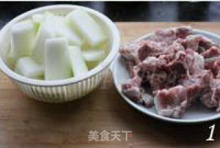 冬瓜脊骨汤的做法步骤：2