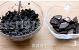 奥利奥乳酪蛋糕的做法步骤：3
