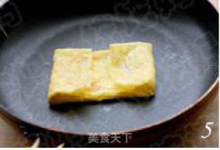 培根蛋法风烧饼的做法步骤：2