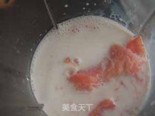 木瓜牛奶西米露的做法步骤：4
