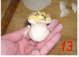 大肚糯米烧卖的做法步骤：3