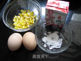玉米布丁的做法步骤：2