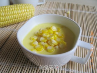 玉米布丁的做法步骤：2
