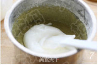 绿豆戚风的做法步骤：4