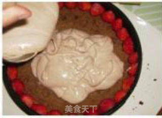 巧克力慕斯蛋糕的做法步骤：5