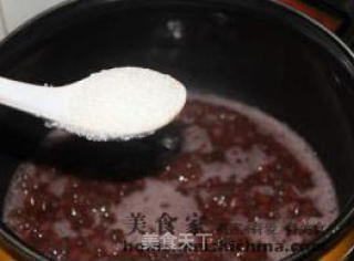 椰奶红豆糕的做法步骤：4