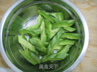 黄豆排骨焖苦瓜的做法步骤：2
