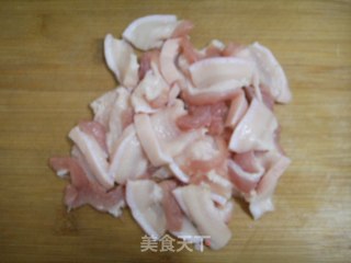 花肉韭菜炒豆皮的做法步骤：2
