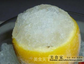 柠檬冰沙的做法步骤：4