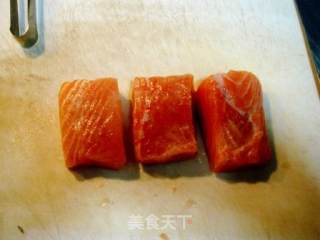 香煎挪威三文鱼的做法步骤：7