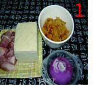 韩国泡菜豆腐的做法步骤：2