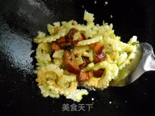 豆豉双瓜的做法步骤：2