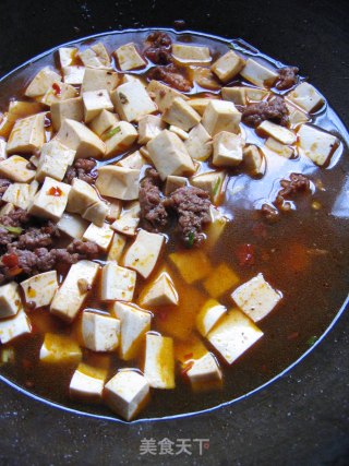 麻婆豆腐的做法步骤：4