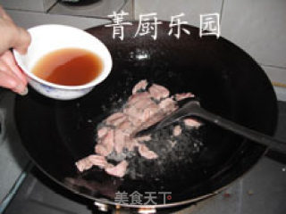 白灼芥兰牛肉的做法步骤：7