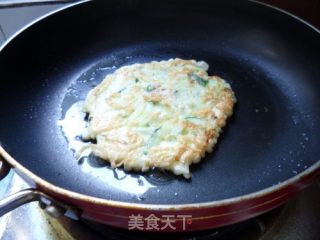 黄瓜丝鸡蛋饼的做法步骤：4