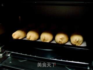烤玉米面橄榄馅饼的做法步骤：3