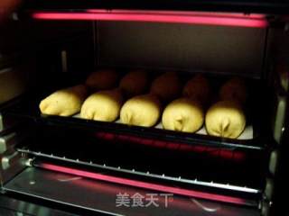 烤玉米面橄榄馅饼的做法步骤：3