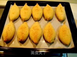 烤玉米面橄榄馅饼的做法步骤：3