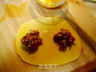 牛角馄饨+刀片馄饨的做法步骤：3