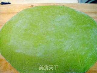 意大利蘑菇培根菠菜宽条面的做法步骤：3