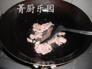 芥兰炒牛肉的做法步骤：7