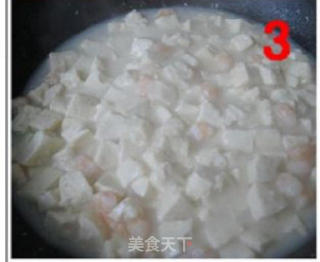 蟹黄豆腐的做法步骤：4