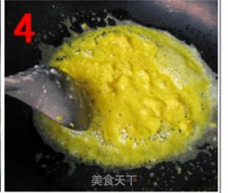 蟹黄豆腐的做法步骤：4