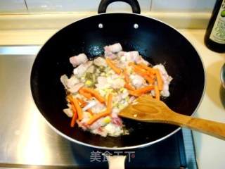 蚝油肉片炒蒜苗的做法步骤：3