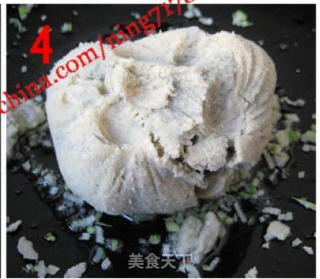 葱油豆渣的做法步骤：3