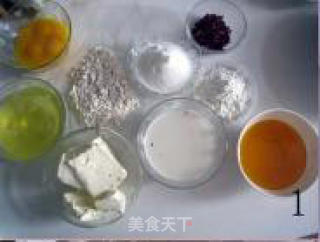 把浪漫加入蛋糕里——【玫瑰花乳酪蛋糕】的做法步骤：3