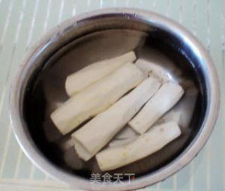 淮山百合枸杞的做法步骤：2