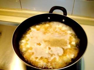 瑶柱豆腐羹的做法步骤：4
